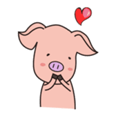 pig life sticker #4767144
