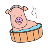 pig life sticker #4767150