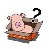 pig life sticker #4767152
