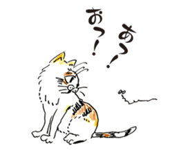 Finding Calico Sticker sticker #4767206