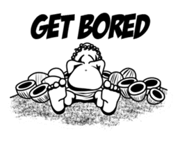 A desert island life of Mr.Holmes ! sticker #4767345