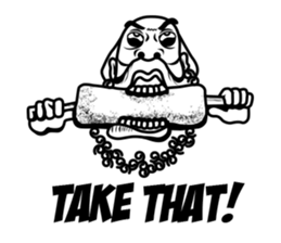 A desert island life of Mr.Holmes ! sticker #4767346