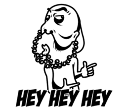 A desert island life of Mr.Holmes ! sticker #4767349