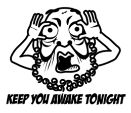 A desert island life of Mr.Holmes ! sticker #4767351