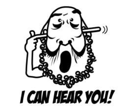 A desert island life of Mr.Holmes ! sticker #4767352