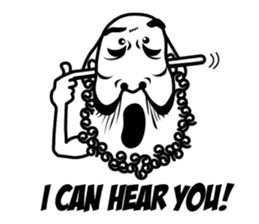 A desert island life of Mr.Holmes ! sticker #4767352