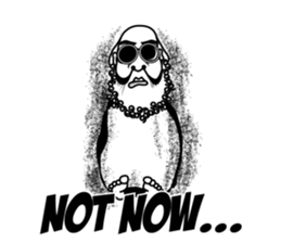 A desert island life of Mr.Holmes ! sticker #4767355