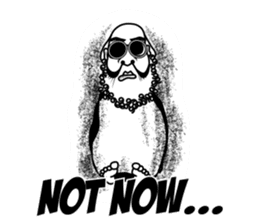 A desert island life of Mr.Holmes ! sticker #4767355