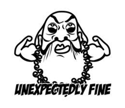 A desert island life of Mr.Holmes ! sticker #4767358