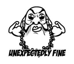 A desert island life of Mr.Holmes ! sticker #4767358