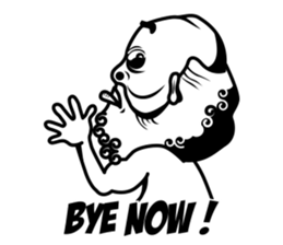 A desert island life of Mr.Holmes ! sticker #4767359