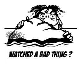 A desert island life of Mr.Holmes ! sticker #4767360