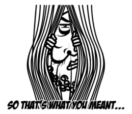 A desert island life of Mr.Holmes ! sticker #4767363