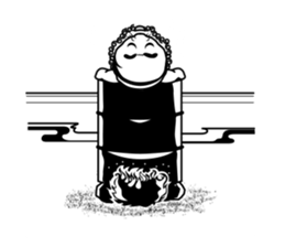 A desert island life of Mr.Holmes ! sticker #4767369