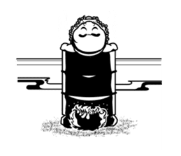 A desert island life of Mr.Holmes ! sticker #4767369