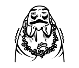 A desert island life of Mr.Holmes ! sticker #4767372