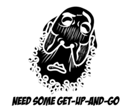 A desert island life of Mr.Holmes ! sticker #4767374