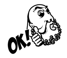 A desert island life of Mr.Holmes ! sticker #4767378