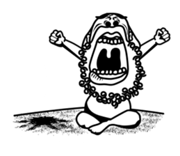 A desert island life of Mr.Holmes ! sticker #4767382