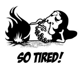 A desert island life of Mr.Holmes ! sticker #4767383