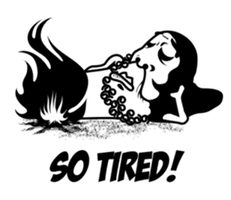 A desert island life of Mr.Holmes ! sticker #4767383