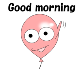 Loose balloons English sticker #4767824