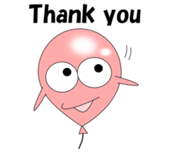 Loose balloons English sticker #4767826