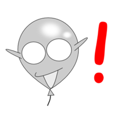 Loose balloons English sticker #4767828