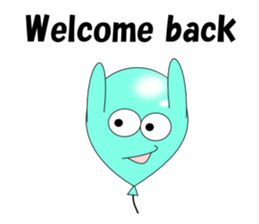 Loose balloons English sticker #4767841