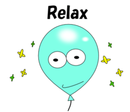 Loose balloons English sticker #4767843