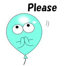 Loose balloons English sticker #4767844