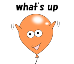 Loose balloons English sticker #4767848