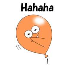 Loose balloons English sticker #4767851