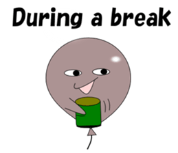 Loose balloons English sticker #4767858