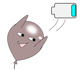 Loose balloons English sticker #4767859