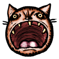 PASSIONATE CAT!!!!! sticker #4768230