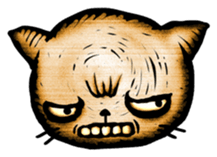 PASSIONATE CAT!!!!! sticker #4768234