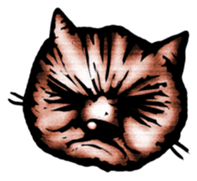 PASSIONATE CAT!!!!! sticker #4768253