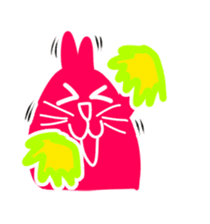 Numnim The Pink-fat cat sticker #4768293