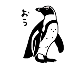 Word of penguins sticker #4768384