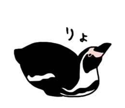 Word of penguins sticker #4768386