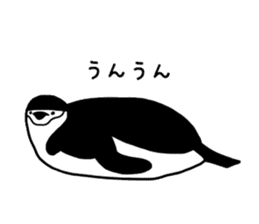 Word of penguins sticker #4768388
