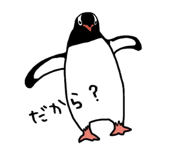 Word of penguins sticker #4768391
