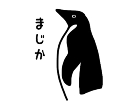 Word of penguins sticker #4768394