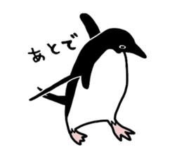 Word of penguins sticker #4768406