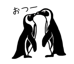 Word of penguins sticker #4768411