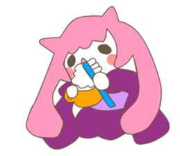 the cat ear burns sticker #4768521