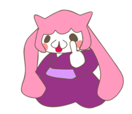 the cat ear burns sticker #4768529