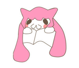 the cat ear burns sticker #4768535