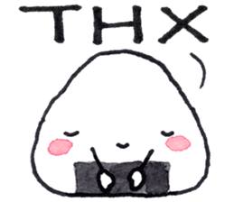 Onigirin English Edition sticker #4768596